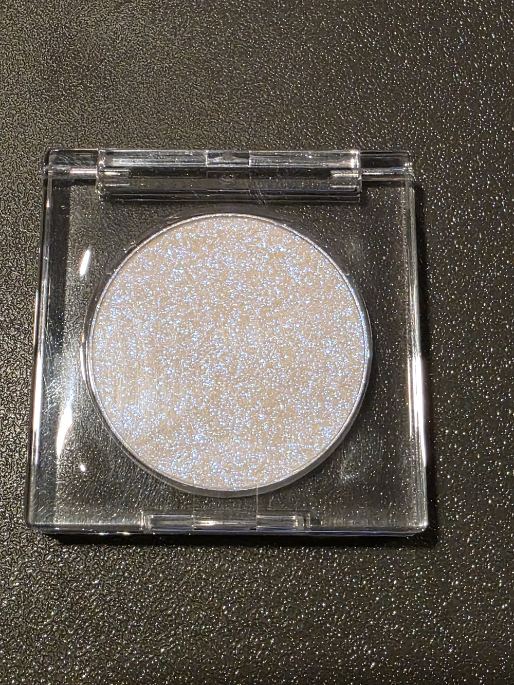 Amazon Iridescent White Eyeshadow with Blue Shimmer